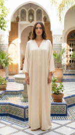 Riad Breeze Silk Caftan