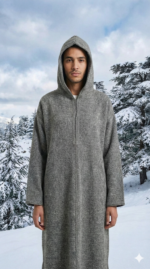 The Atlas Nomad Wool Djellaba