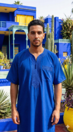Majorelle Cotton Gandoura